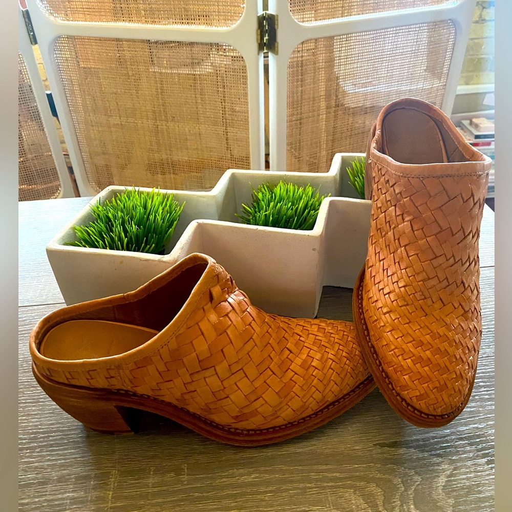Frye Leather Mules